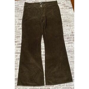 Minga London Pants Corduroy 38x34 Wide Leg‎ Baggy Flared Patch Pocket Y2k Grunge